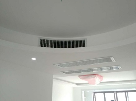 长城逸府家用中央空调地暖系统安装工程