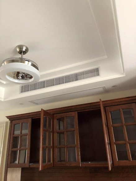 绿洲华庭家用中央空调安装